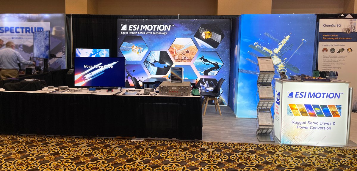 First Full Day of #39Space Symposium! 

Come stop by Booth #717 for Industry-Leading Motion Control Solutions, Space-Rated Products and Awesome Swag!

We can't wait to see you!

#spacesymposium2024 #space #motioncontrol #servodrives