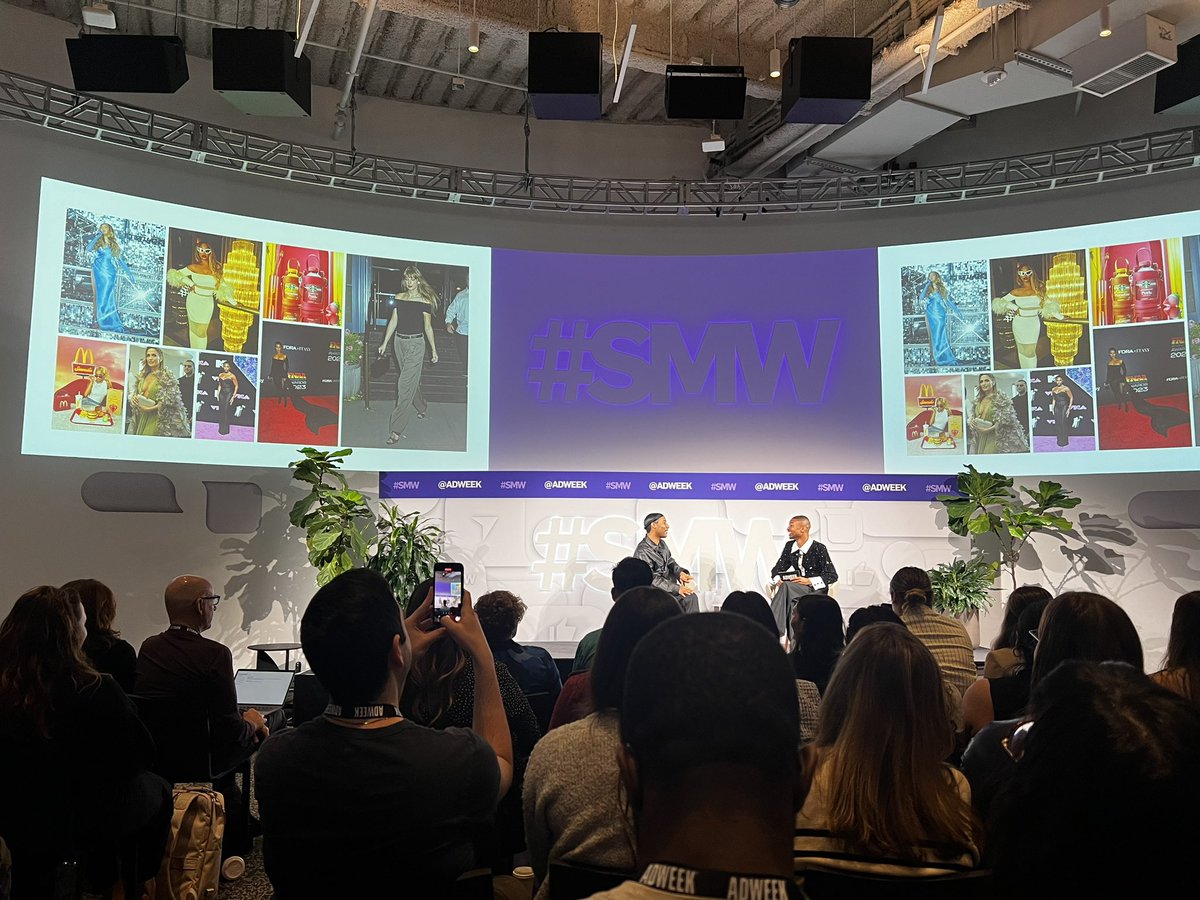 HeatherEpsTeam's tweet photo. Social Media Week is off to a strong start! Excited for all the learnings to come! @Adweek #SMW https://t.co/xTu38JwbIG