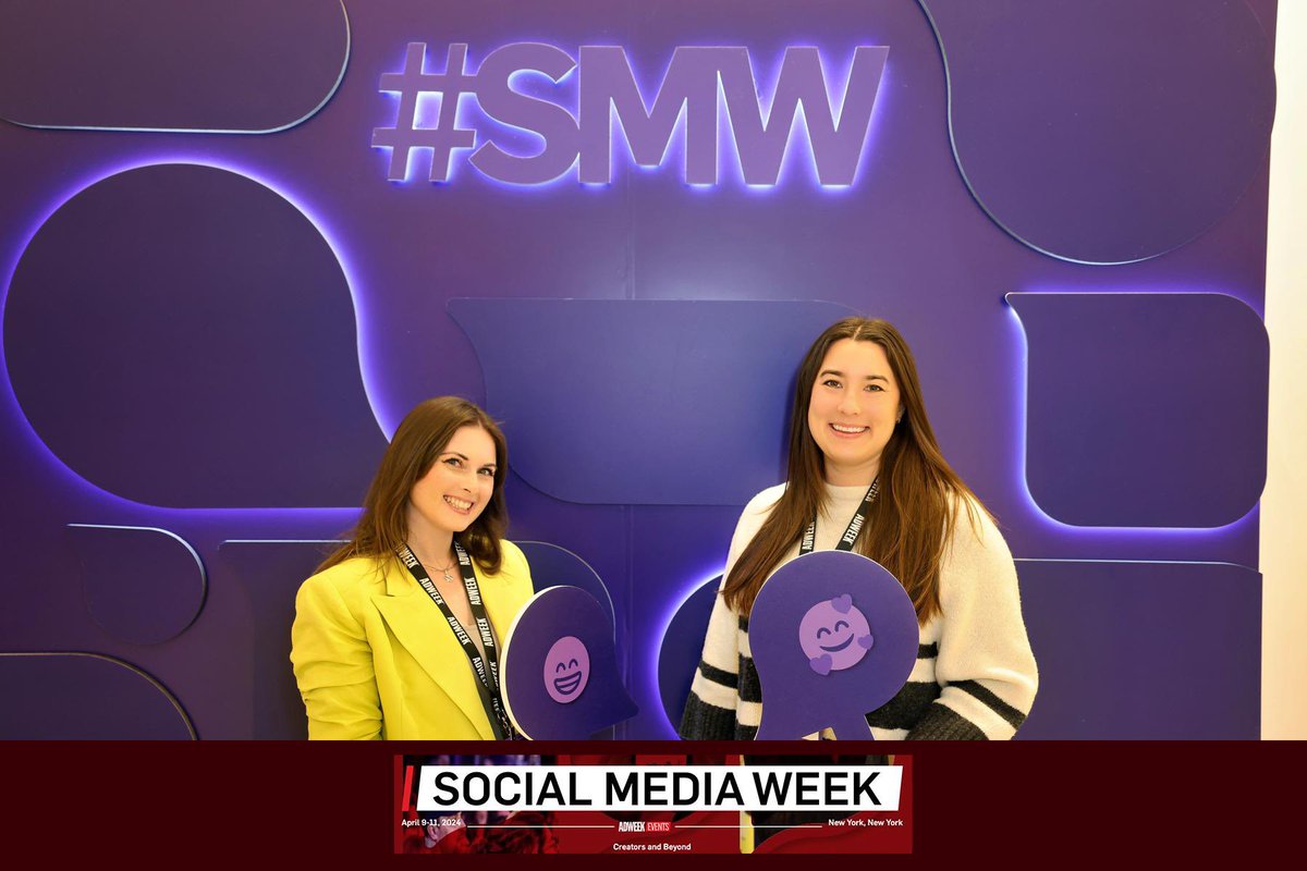 HeatherEpsTeam's tweet photo. Social Media Week is off to a strong start! Excited for all the learnings to come! @Adweek #SMW https://t.co/xTu38JwbIG