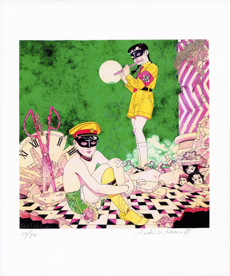 AkaTakonet's tweet photo. SUEHIRO MARUO artwork for a CD jacket is now a fine art print! Signed and numbered limited edition of 50 on heavyweight paper. Available at AkaTako.
https://t.co/T52OINsSuM
@maruojigoku #suehiromaruo #cdjacket #fineartprint #artprint #art #japaneseart #丸尾末広 https://t.co/mPeZCm8vvc