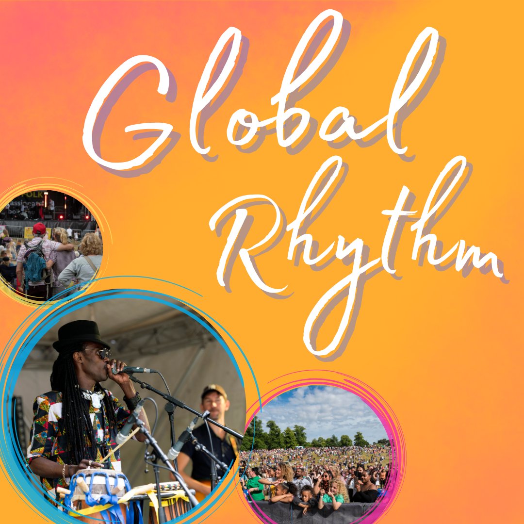 Global Rhythm will return to Christchurch Park this summer! ☀️ Come and enjoy this colourful and exciting celebration of worldwide culture from 1pm-7pm on Saturday 13 July, with live music, art and food. Find out more: ipswichentertains.co.uk/global-rhythm/