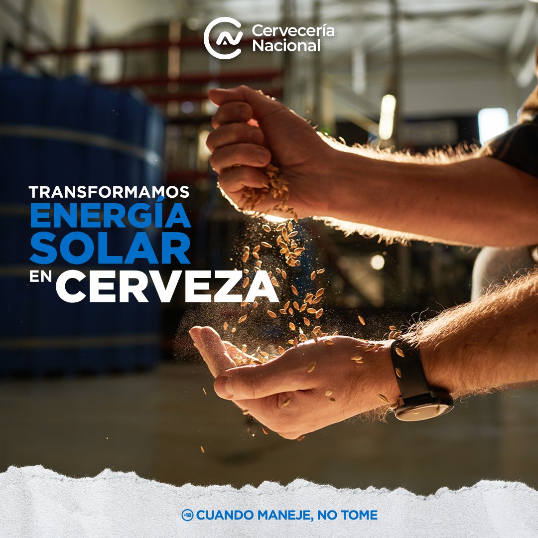 ¿Sabías qué…?

Somos la primera cervecería de Centroamérica y el Caribe en alcanzar una producción 100% renovable en su portafolio. ☀️👷‍♂️

#CerveceríaNacional #ConsumeResponsablemente