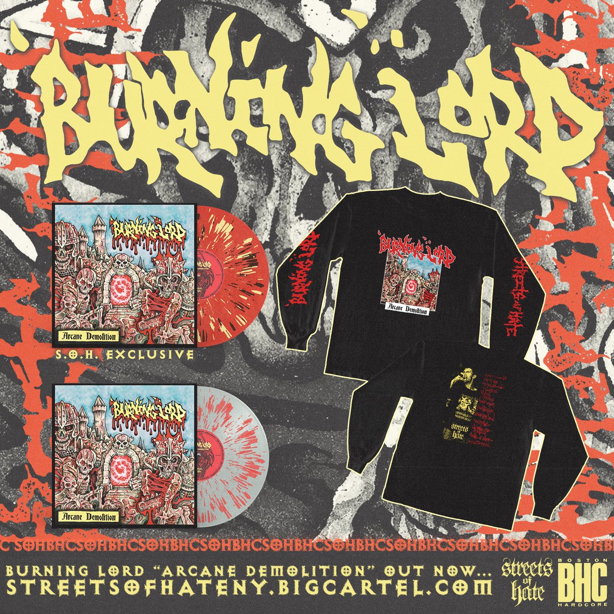 wreckingcrew69's tweet photo. Arcane Demolition streaming now on all the shit. Rekkid and longsleeve tee shirt in the SOH store. Bang my line for the lyrics if you so desire… peace https://t.co/pV0pva3xvf