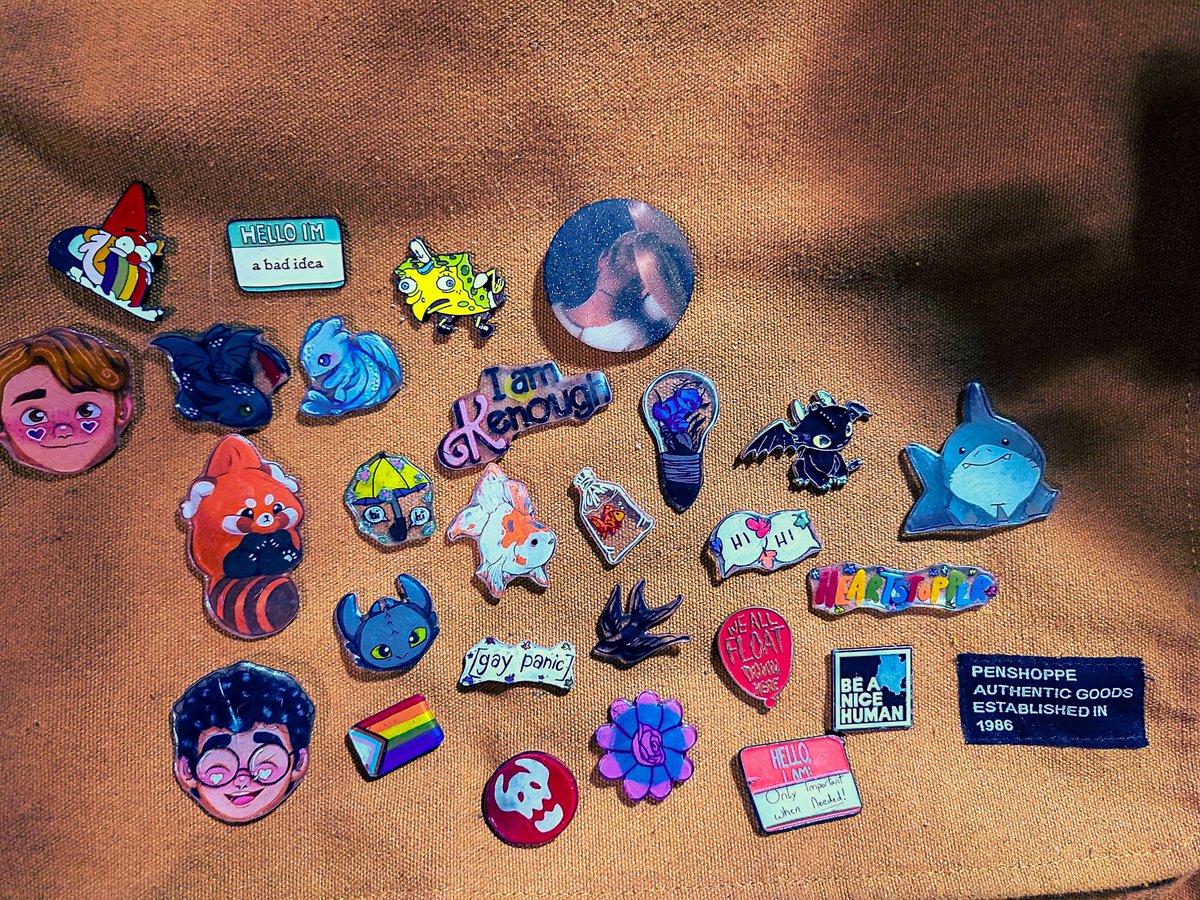 added eternal sunshine to my pin army