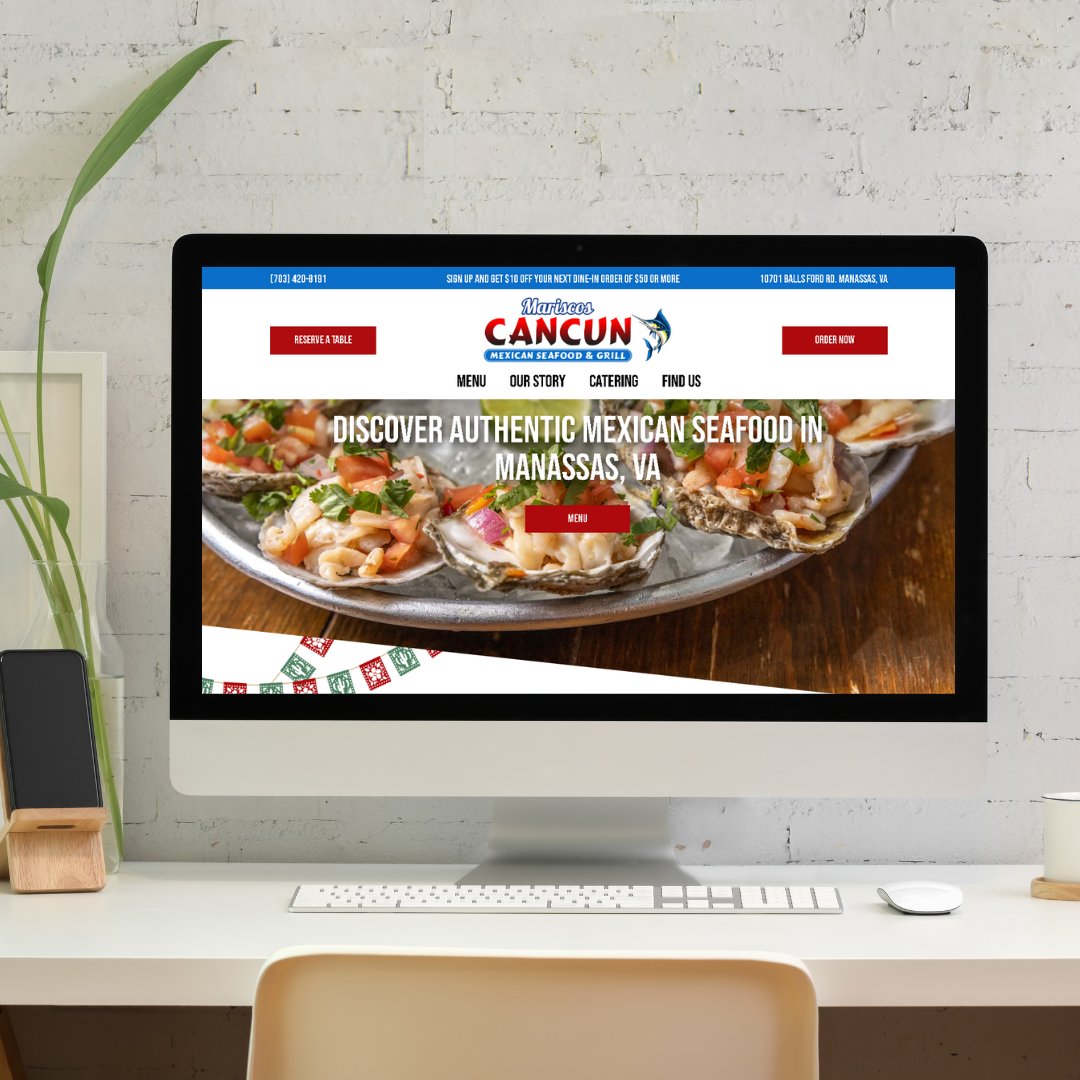 We've launched a stunning new website for Mariscos Cancun Seafood. With mouthwatering visuals of their signature dishes, every detail mirrors the warmth and flavor of their exceptional dining experience. johnnyflash.com/portfolio/mari… #MariscosCancun #WebsiteDesign #WebDesign