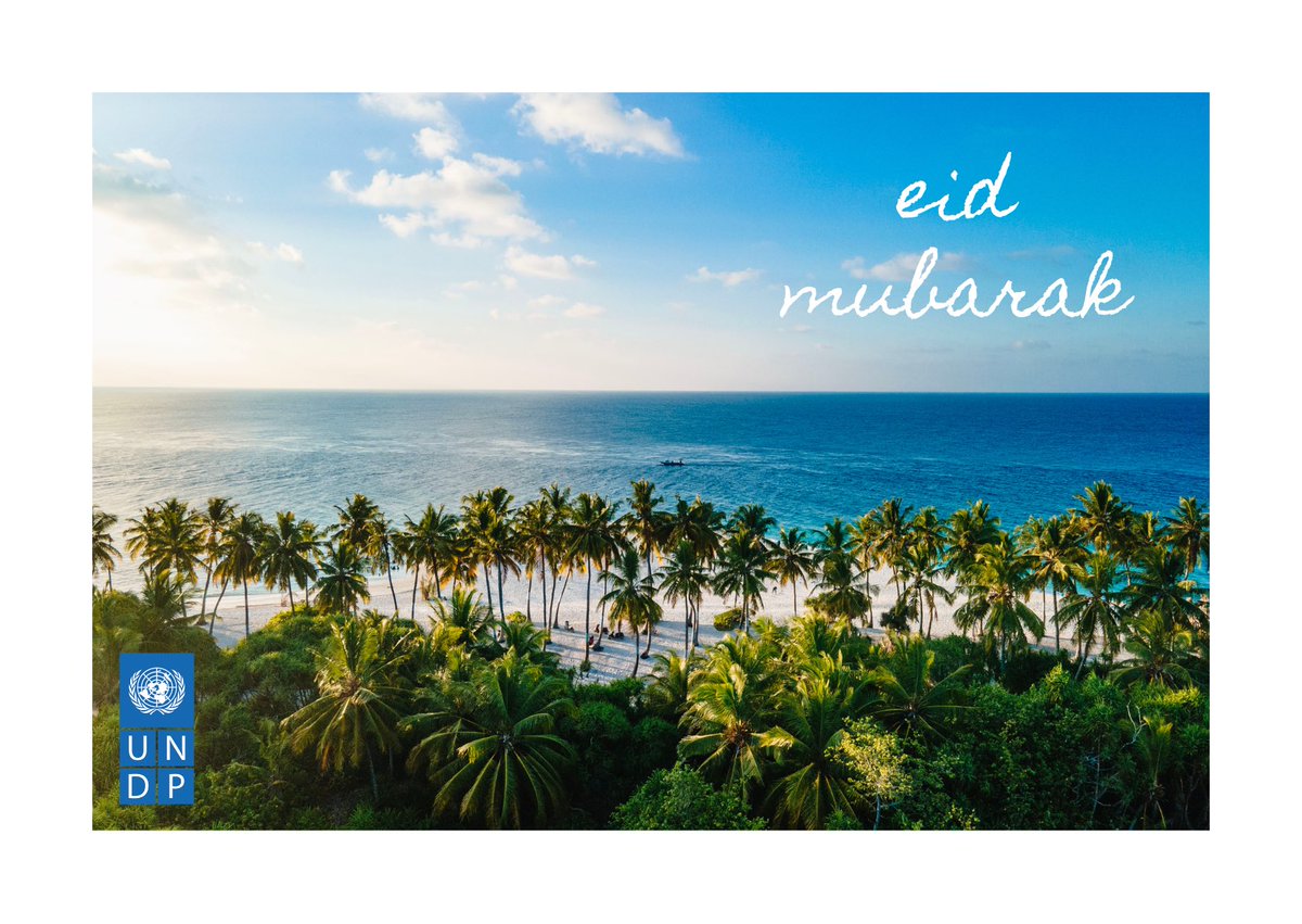 Warm wishes from all of us @UNDPMaldives as we celebrate #EidAlFitr2024 We wish you joy and success ahead 🫶🏽 🌙✨ Eid Mubarak! 🌙✨