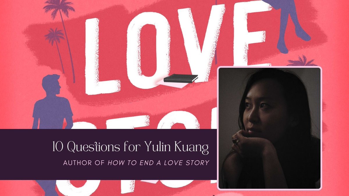 🎬➡️📕Screenwriting to a debut novel 📕➡️🎬Translating a book into a movie 🎉Library party trick 🤔Fired for being too hip It's all here in our latest #10Qs with Yulin Kuang, author of HOW TO END A LOVE STORY! Read the full interview: bit.ly/3JchXHC