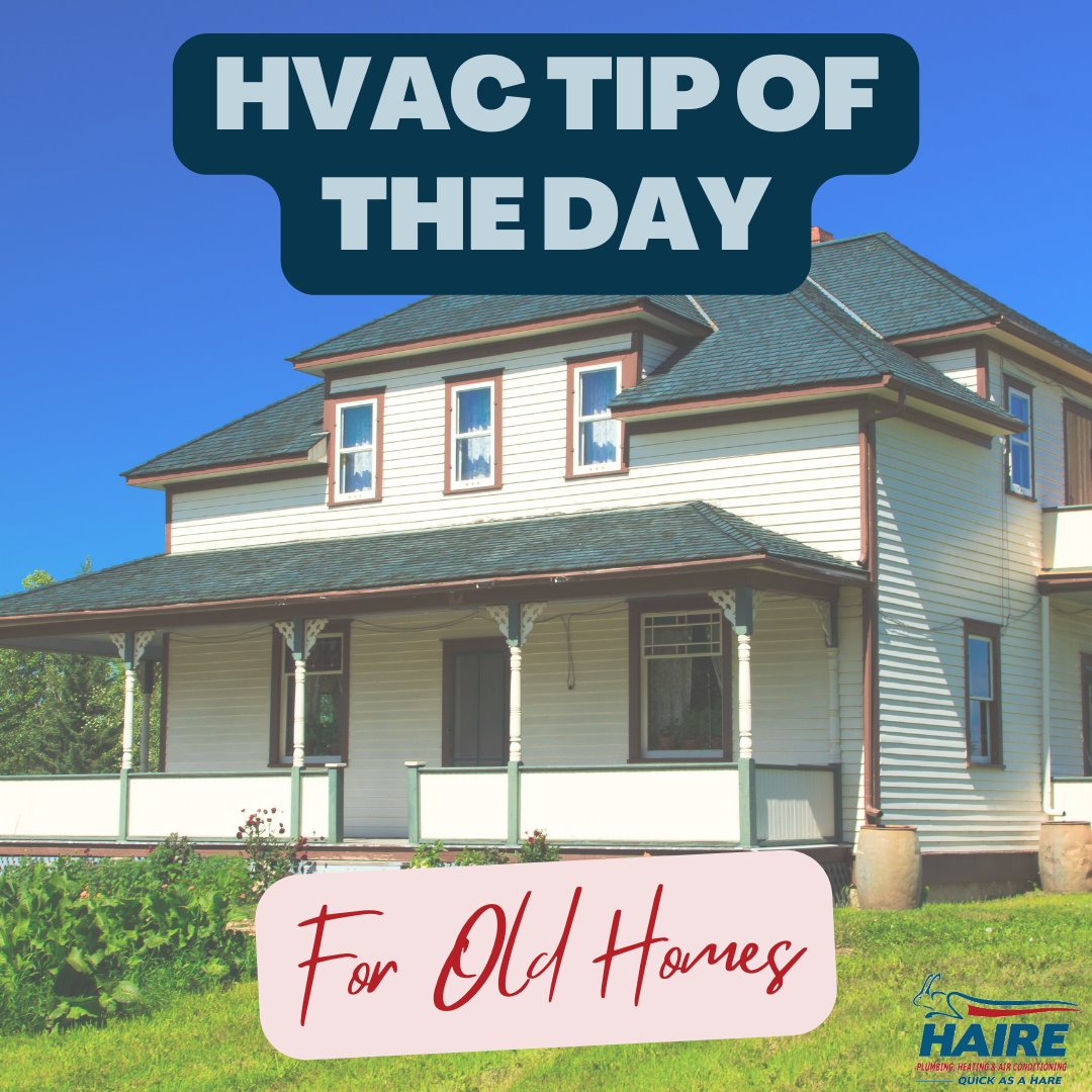 #TuesdayTips  🏠 Consider installing a ductless mini-split in older homes. These systems have outdoor compressors and indoor evaporators, and not having ducts makes them easier to install. 👍 If you live in an old home, consider this option!