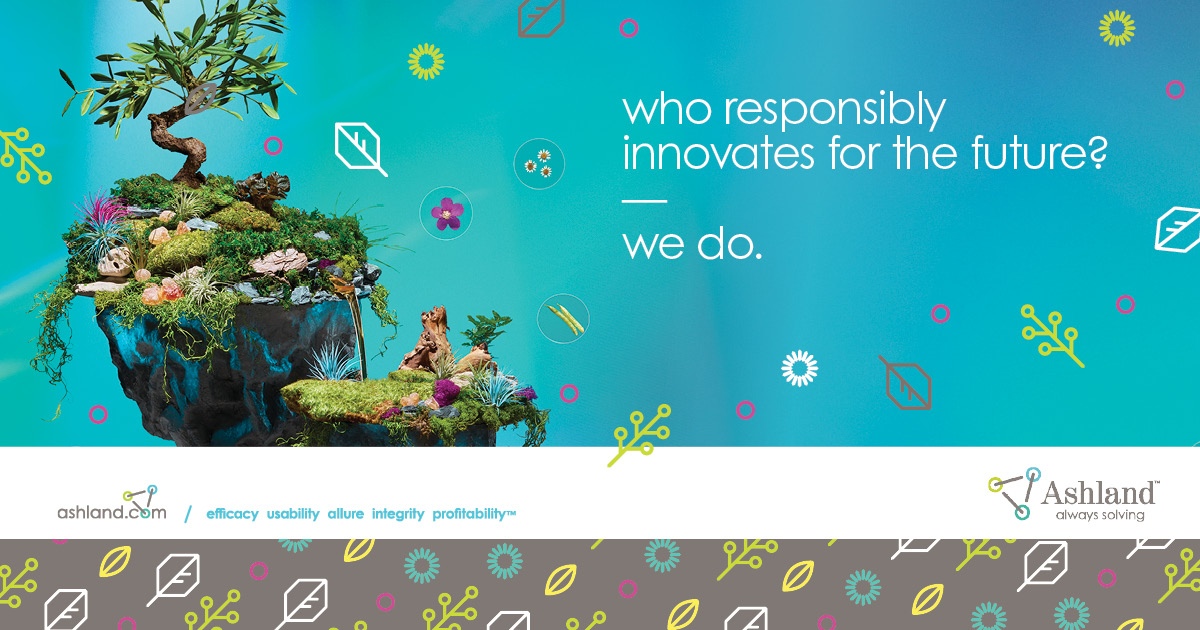 AshlandInc's tweet image. Who responsibly innovates for the future? We do. We&apos;re ready for in-cosmetics Global in Paris so visit us at booth 2C60 to learn about our responsible, groundbreaking innovations that are helping customers overcome some of their greatest challenges. #incos bit.ly/4aimVi4