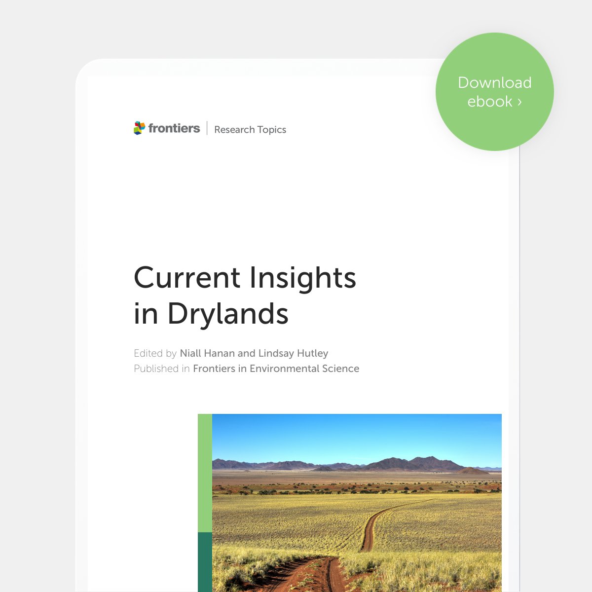 Our latest open access ebook explores new insights into dryland ecosystem function from around the world. Learn more about the challenges of protecting these vital yet fragile environments. Download the collection here ⬇️ fro.ntiers.in/RT25125