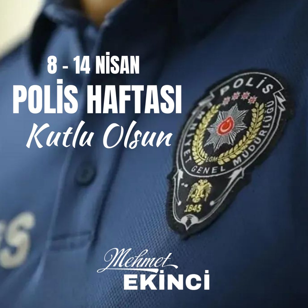 Türk Polis Teşkilatının kuruluşunun 179. yıldönümünü kutluyorum. Vatan, millet, bayrak ve mukaddesat için canını feda ederek şehitlik mertebesine ulaşan polislerimizi rahmet ve şükranla anarken, gazilerimize sağlıklı bir yaşam diliyorum…