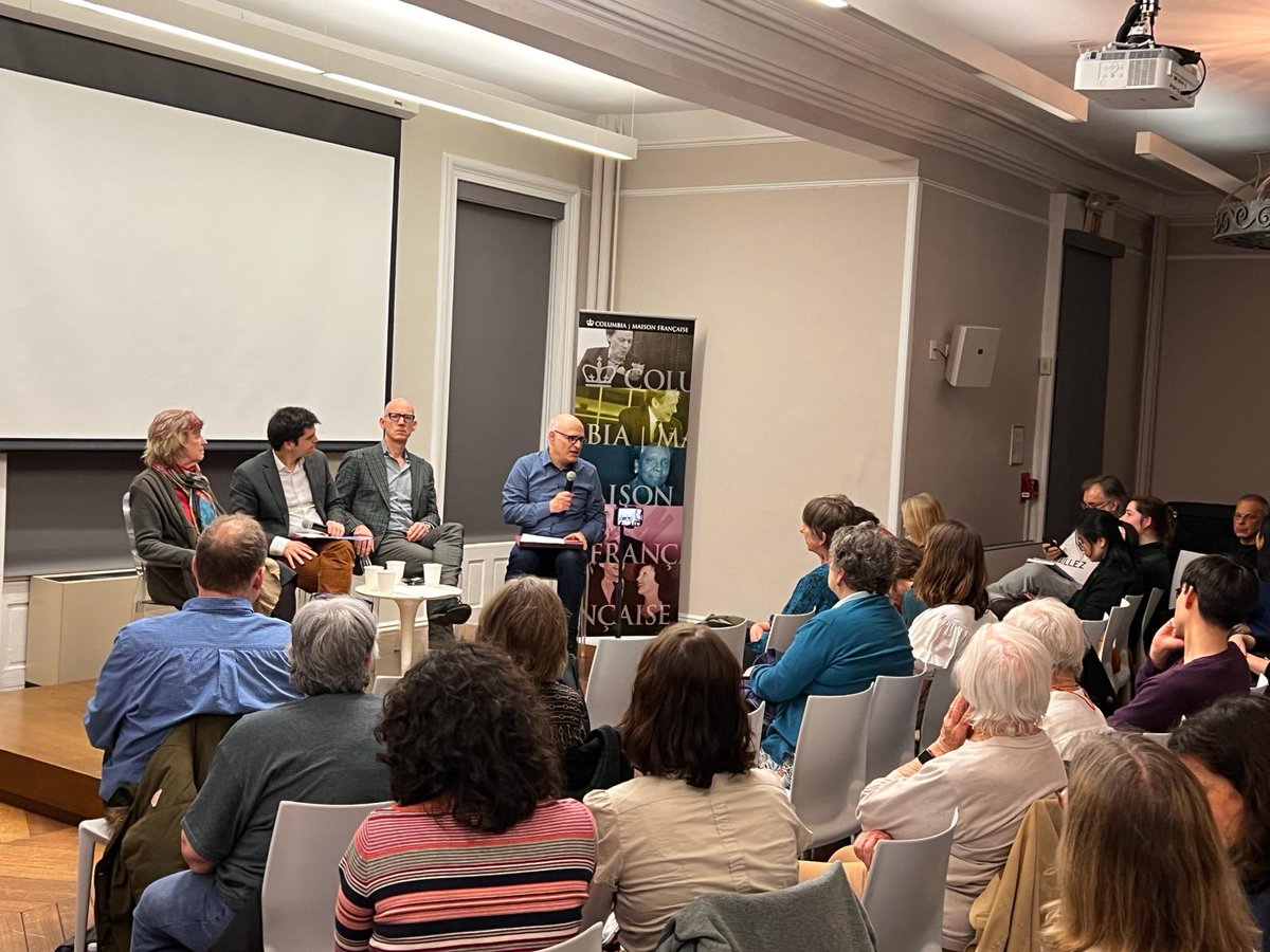 Our colleague Richard Wetzell took part in a recent screening and discussion of the Academy Award-winning film 'The Zone of Interest' hosted at Columbia University's Maison Française maisonfrancaise.columbia.edu/events/zone-in…