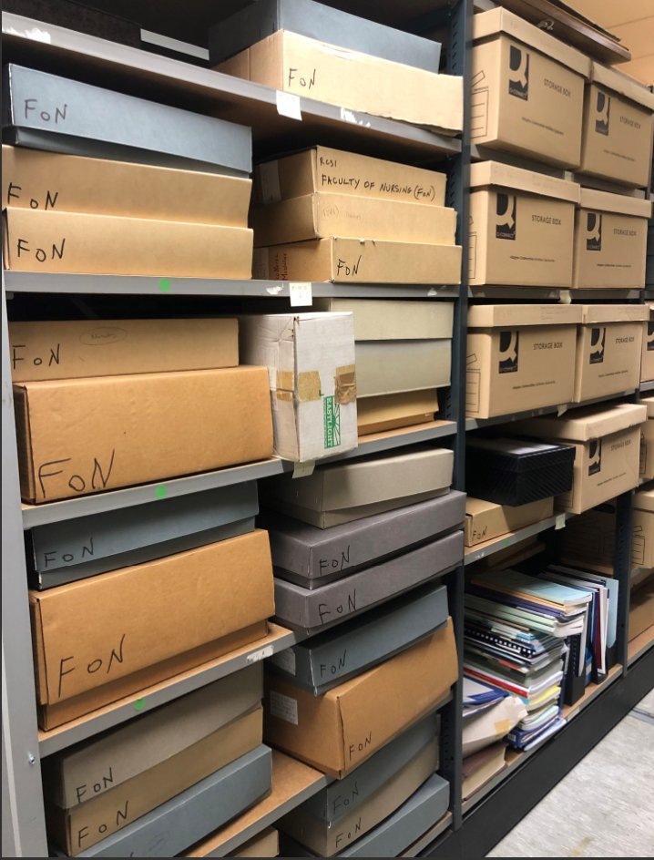 For the last 3 weeks our Project Archivist, Erin has been appraising and cataloguing the RCSI Faculty of Nursing and Midwifery #ArchiveCollection. She has come across many fascinating materials & artefacts and can't wait to share more on the collection soon! #Archive30 @ARAScot
