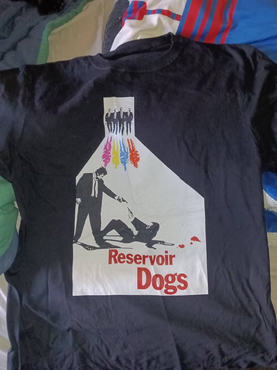 New shirt day #reservoirdogs #quentintarantino #timroth #harveykeitel #michaelmadsen #stevebuscemi #chrispenn #lawrencetierney