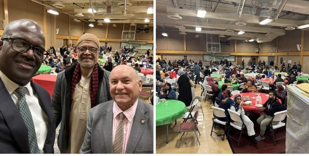 It was an honor to join members of the UWMS Community Center on Friday for their Iftar dinner, which is the fast breaking evening meal that Muslims partake in during the month of Ramadan. It was a lively and joyous gathering at the dinner tables, and all were warm and welcoming.