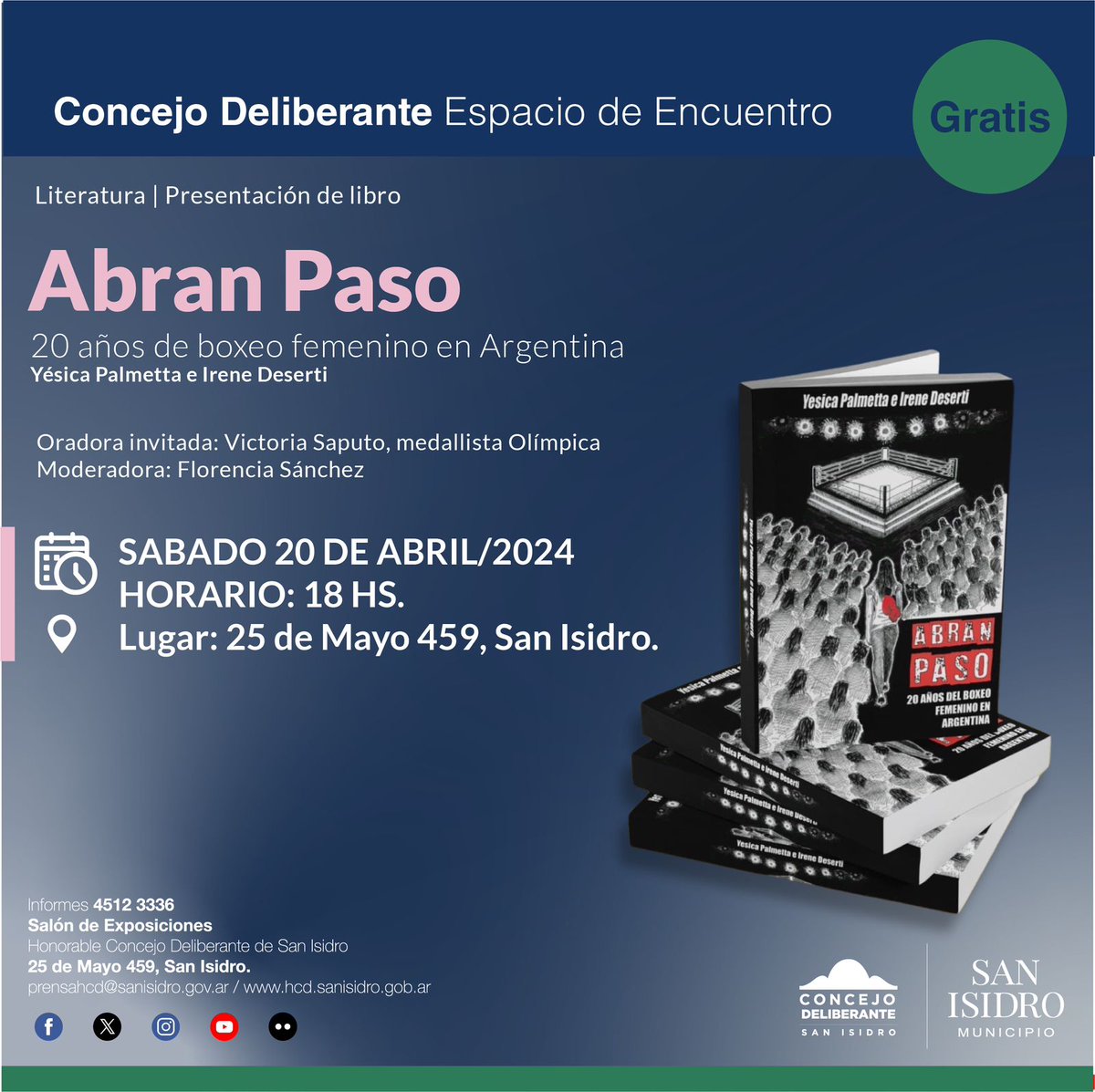 Están todos cordialmente invitados! #boxeofemenino #boxeoargentino #abranpaso