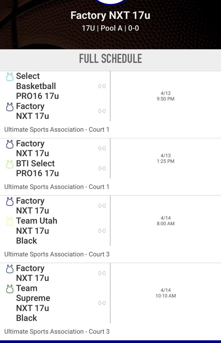 Week 1 👀 Some Big Time matchups @PRO16League @PUMAHoops @NxtProHoops @NXTPROWEST @TreySterner5345 @GreggRosenberg1 @FrankieBur