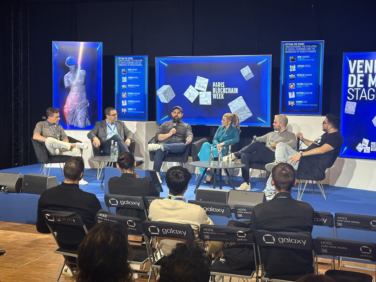 Orbs is #ParisBlockchainWeek! 🇫🇷🥖 Happening now! Orbs @Hammer86R is speaking at @ParisBlockWeek 🤩 The panel includes representatives from @dfnsHQ, @bubblemaps, @hex_trust, and @Unicoin_News 🤝 moderated by @MarketAcross 📸
