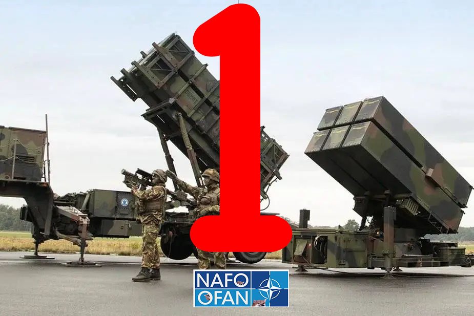 This is the number of Patriot systems the US has sent to Ukraine directly, to defend itself from a genocidal onslaught from Russia. The US Army operates a total of 1,106 Patriot launchers. In 2023, 480 were in service.