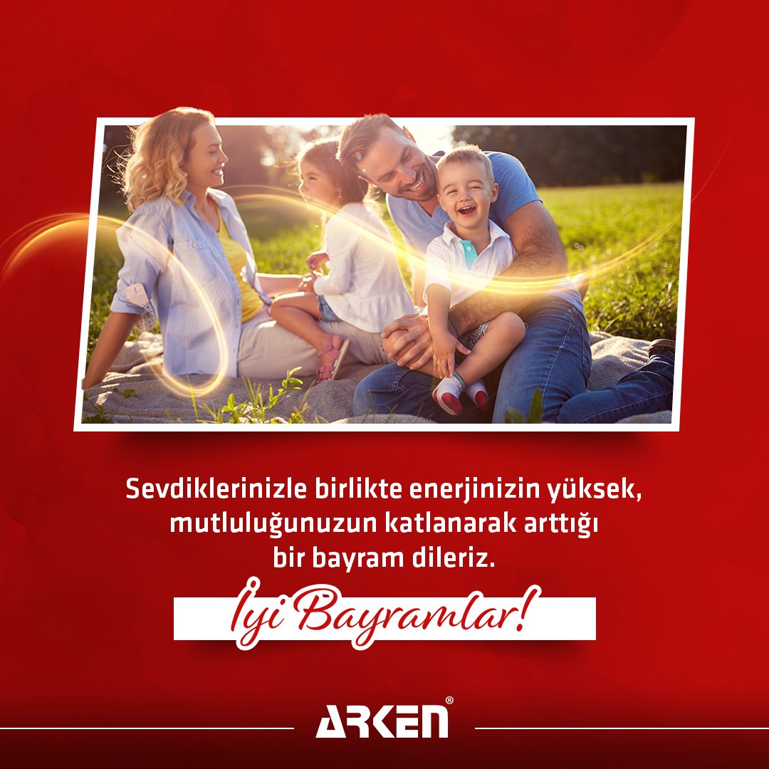 Sevdiklerinizle geçireceğiniz mutlu bayramlar dileriz!

#Arken #Generator #Jeneratör #PowerSolution #PowerSupply #RamazanBayramı