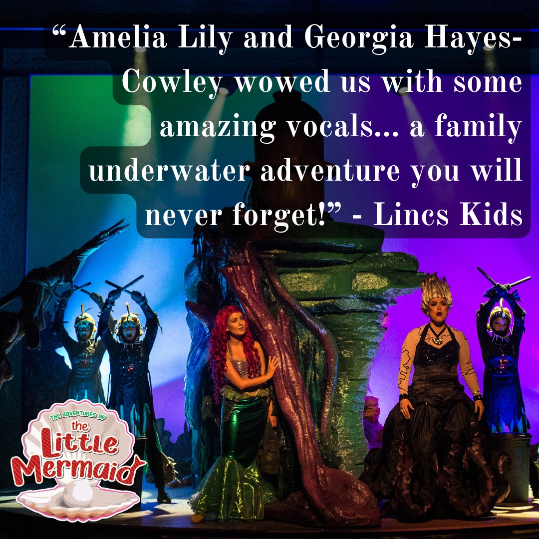 More wonderful words about our production The Adventures of the Little Mermaid! Read @LincsKidsUK full review here: bit.ly/3PUPzxI Sun 7th April - Sun 14th April Book Now: bit.ly/3H2YM25 #NTRLittleMermaid2024 #HaveYouGotYourTicketsYet #WeSupportNTR