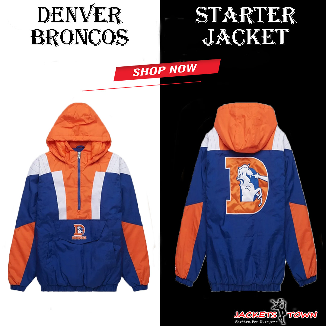 Jacketstown1's tweet image. Stay ahead of the game with style and team spirit! 🏈

Wrap yourself in warmth and Broncos pride with our exclusive Denver Broncos Starter Jacket. 

Perfect for chilly game nights or showing off your team love around town.

jacketstown.com/product/denver…

#jacketstown #starterjackets