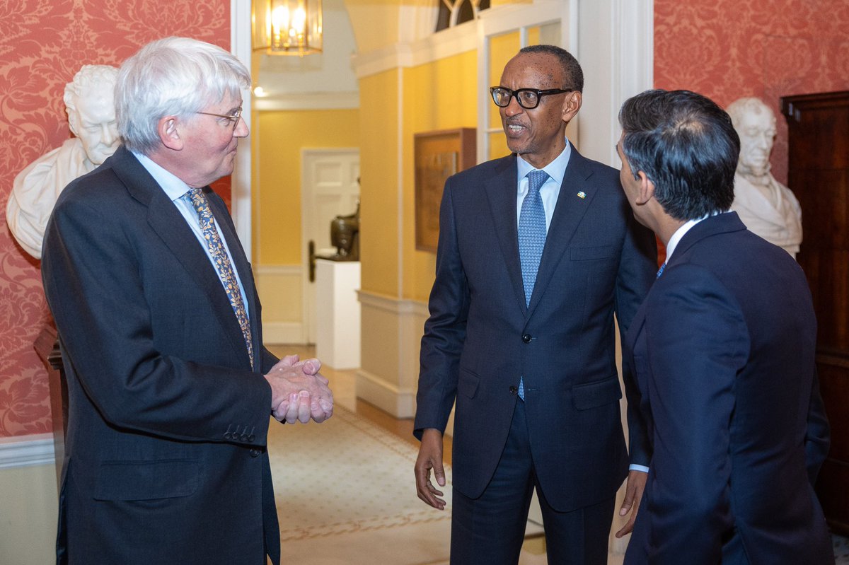 JUST IN

President Kagame and PM @RishiSunak met in London to strengthen UK-Rwanda ties, reflecting on impactful support post-genocide and ongoing partnership in migration and economic development. #RBANews