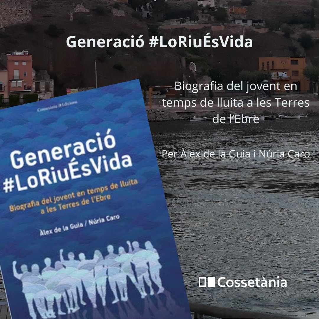 Ara que ve Sant Jordi, regala cultura, regala territori, regala lluita: regala 'Generació #LoRiuÉsVida' d'@adelaguia_cat i la @NurBlanch (@Cossetania). Descobreix on el pots trobar: linktr.ee/GeneracioLoRiu…