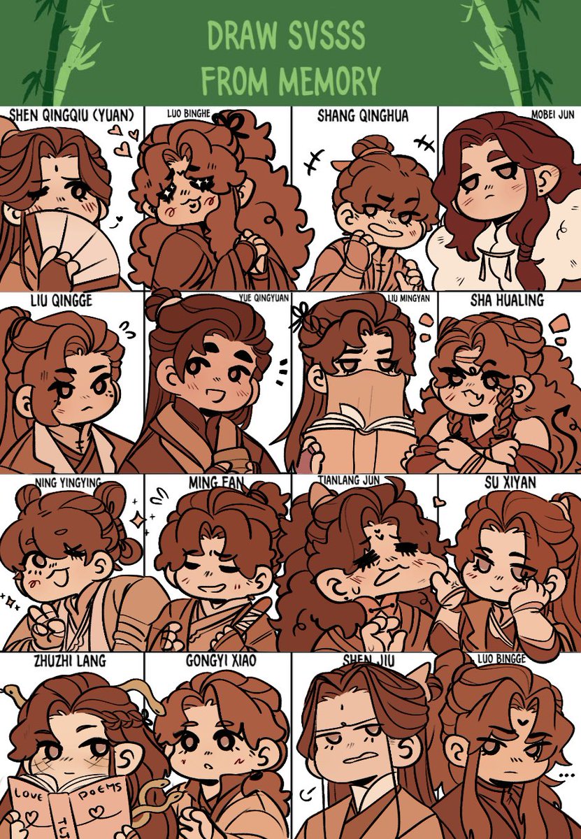 Finally completed this drawing challenge! ´▽`)
You just know if they were all put in a room together, they’d all think “Wow everyone is such a weirdo, I’m so glad I’m the only normal person here”
#svsss