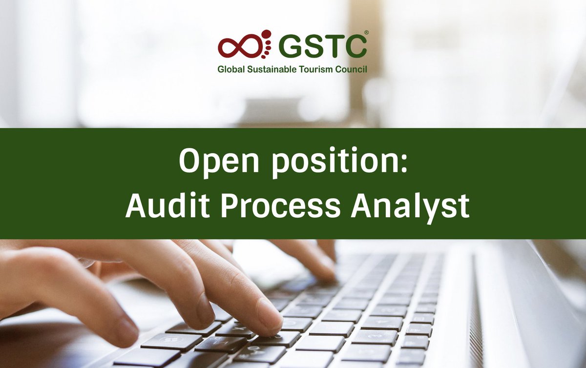 ➡️ Would you like to be part of the #GSTCTeam? 🔍We are looking for an Audit Process Analyst based in Türkiye. Read the full job description and application procedure here: gstcouncil.org/gstc-audit-pro… #GSTC #OpenPosition #JobOpening #auditprocess #analyst #tourism #turkiye