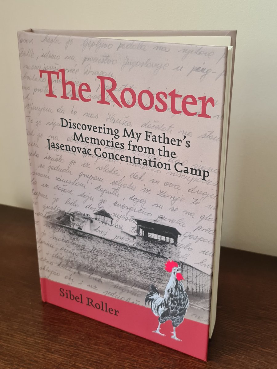 Yay! My author copies of The Rooster have arrived! @RLPGBooks @EalingBkFest #memoir #WWII #Croatia #Jasenovac