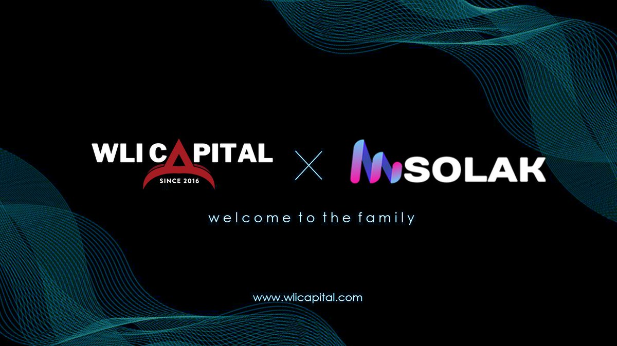 WLICAPITAL's tweet photo. SolakGPT is an ecosystem that combines the latest artificial intelligence (AI) technology with #DeFi features. An #AI-powered browser and DeFi platform that allows users to trade #NFTs, stake assets, trade tokens, borrow, etc. 

@SolakGPT X WLI Capital 🤝 https://t.co/jUY2jihVor