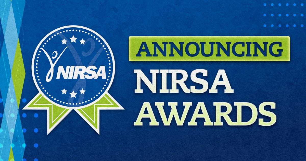 The Association would like to congratulate our inspiring award recipients for their contributions to NIRSA and the profession! buff.ly/3VkpU4L
