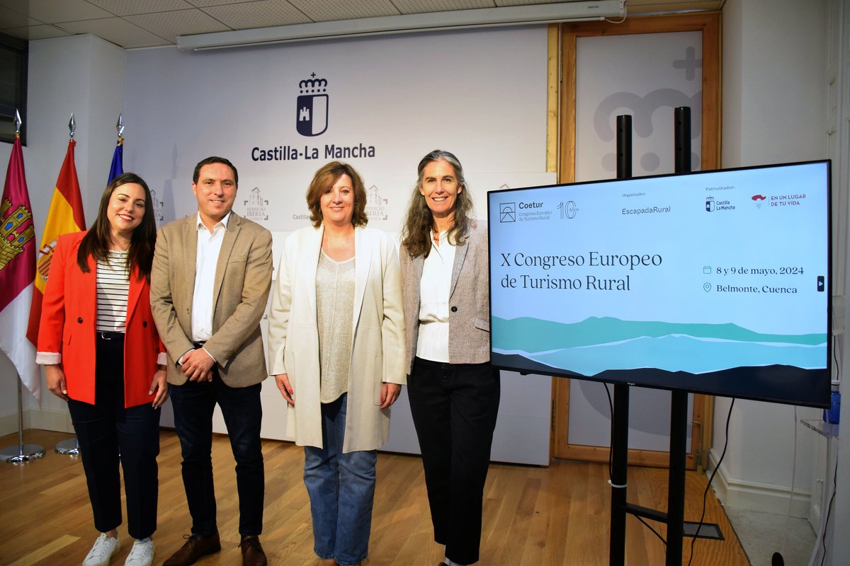 EscapadaRural.com (@escapadarural) on Twitter photo 📢Solo falta 1 mes para #COETUR 2024 y ayer celebramos la rueda de prensa de presentación oficial. 🤗Gracias a todos los medios que asistieron y han compartido la noticia. También extendemos el agradecimiento a todos aquellos que nos acompañaron. 🥰 #EscapadaRural <a href="/gobjccm/">Gobierno de Castilla-La Mancha</a> 📢Solo falta 1 mes para #COETUR 2024 y ayer celebramos la rueda de prensa de presentación oficial. 🤗Gracias a todos los medios que asistieron y han compartido la noticia. También extendemos el agradecimiento a todos aquellos que nos acompañaron. 🥰 #EscapadaRural <a href="/gobjccm/">Gobierno de Castilla-La Mancha</a>