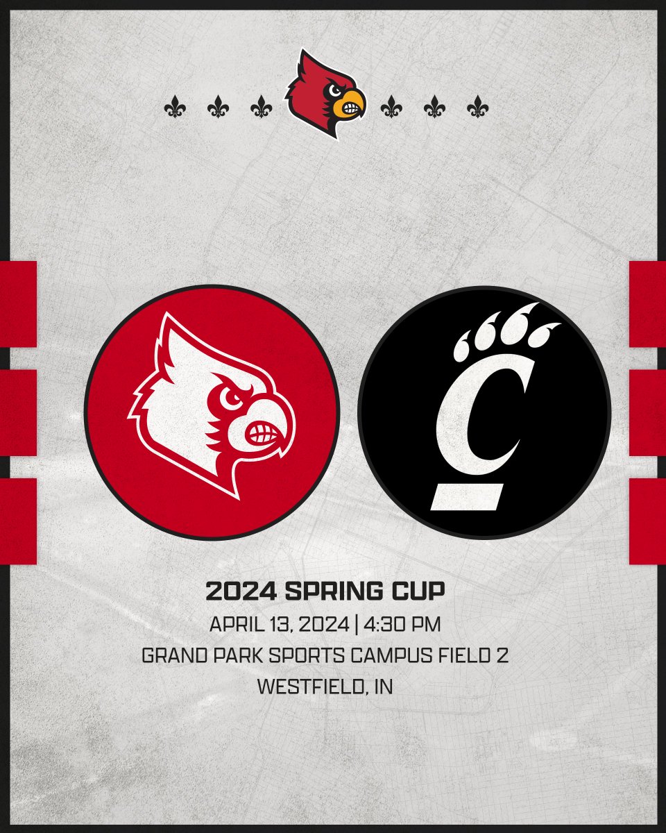 The final @Spring__Cup matchup is set! The Cards will take on Cincinnati on Saturday in Grand Park in Westfield, IN! #GoCards