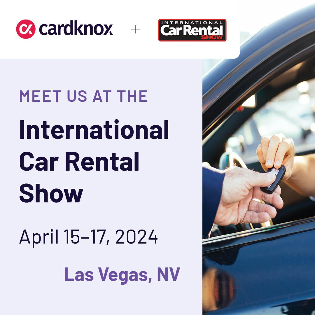 We're gearing up for the annual International Car Rental Show! Ask us how payments can streamline your car rental business. Click here to schedule a meeting: buff.ly/4alTqMe

#car #rental #icrs #tradeshow #industry #carrental #digitalpayments