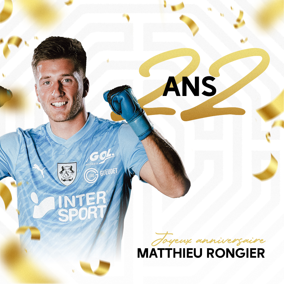 🎂 Aujourd'hui, Matthieu Rongier souffle sa 22ème bougie ! Joyeux anniversaire Matt' #TeamASC