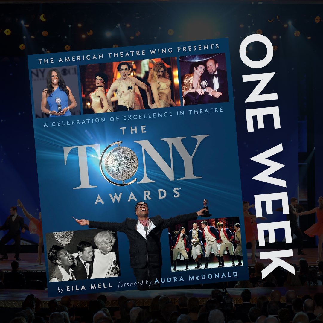 In ONE WEEK, dive into the history of the #TonyAwards! 

Preorder “The Tony Awards: A Celebration of Excellence in Theatre” now wherever books are sold. Out April 16.