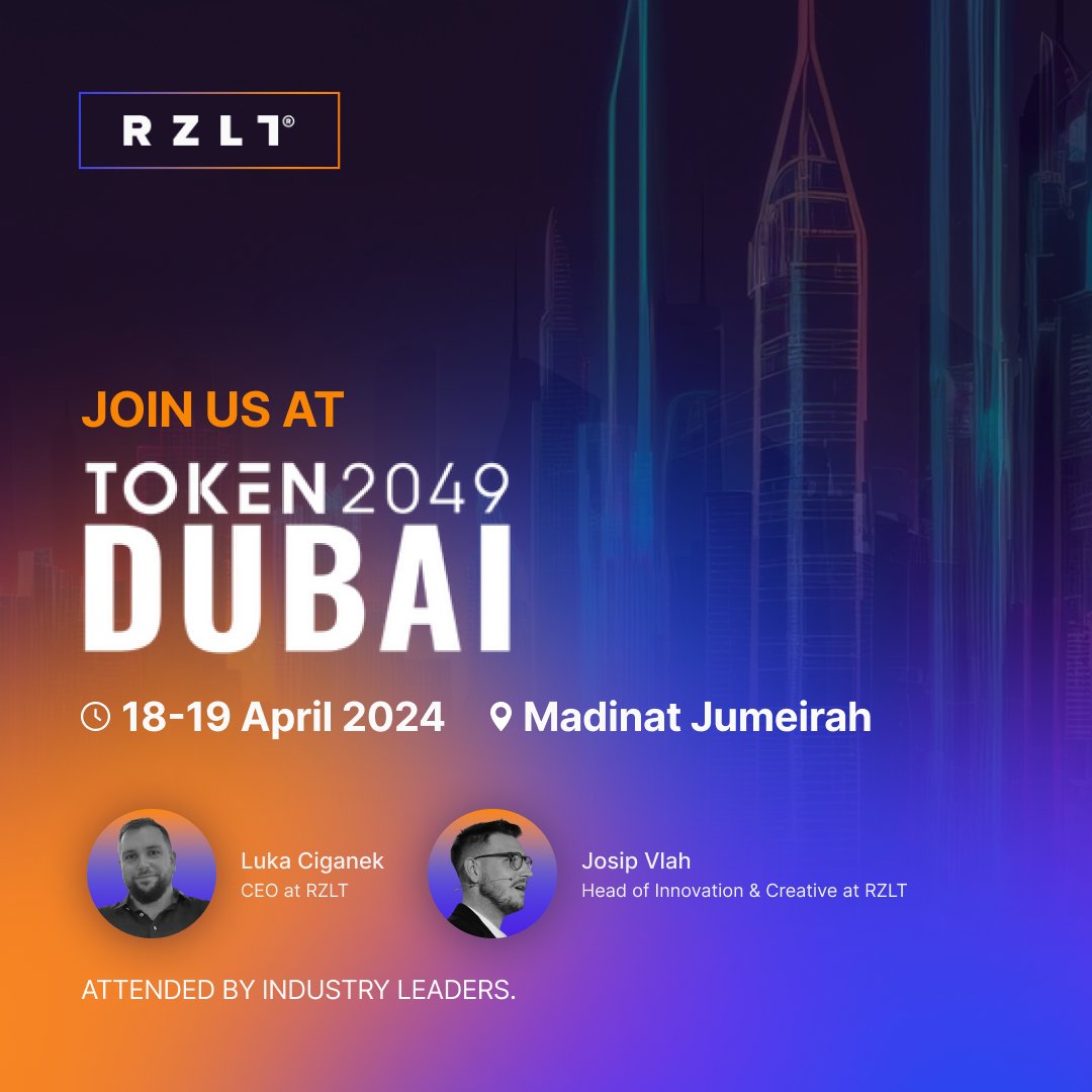 📢 Breaking News: We'll be at #TOKEN2049 Dubai, and we want to meet you there!

This event is where the brightest minds in crypto come together to shape the future of blockchain technology. 

📅 Mark your calendars for April 18-19, as we gather at the iconic Madinat Jumeirah for…