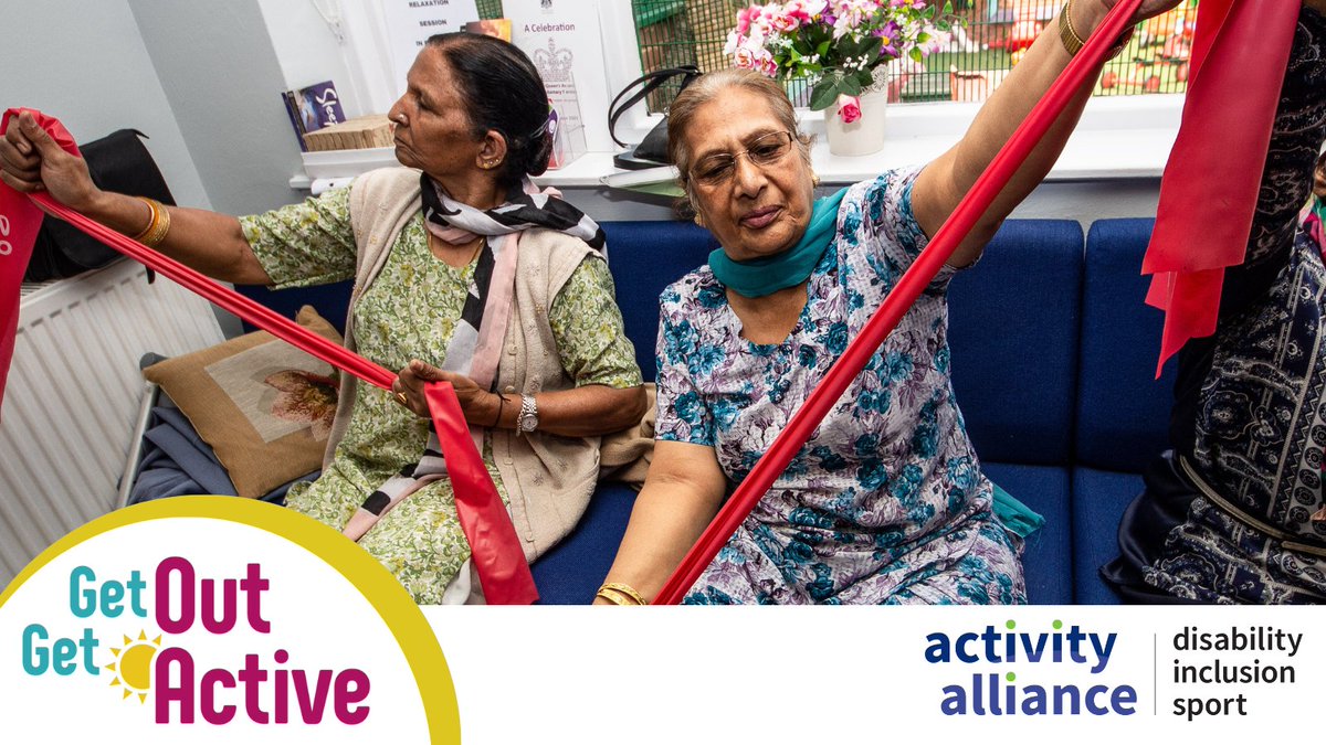 Our @GetActiveGOGA programme breaks down the barriers surrounding activity and inclusivity by using #TheGOGAWay. It shows activity in a different light and closes the gap between disabled and non-disabled people's participation. Find how here: getoutgetactive.co.uk/resources/lear…