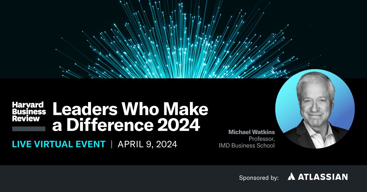 Professor @IMD_Bschool and author of the bestselling book, The First 90 Days, @MichaelDWatkins leads participants in a mini-masterclass on reframing their toughest problems. #Leaders2024