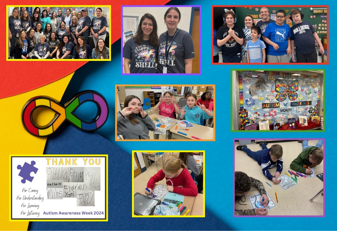 As part of National Autism Awareness Month, WY faculty, staff, and students celebrated by wearing autism-inspired shirts and engaging in various activities. Let’s all celebrate the unique perspectives of people with autism. #wyproud #wyasd #AwesomeItsWhatWeDo