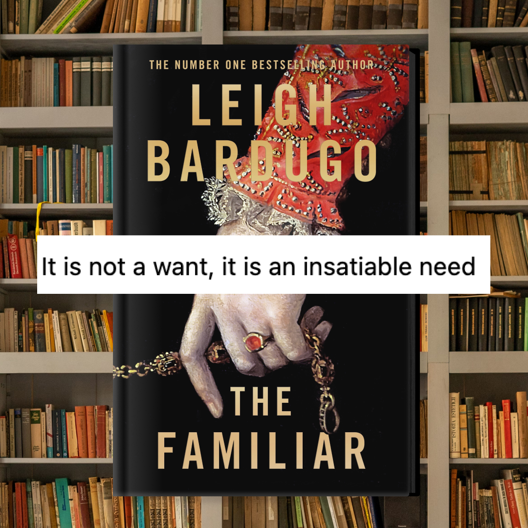 There are the books that you read, and then there are the books you experience – like #LeighBardugo’s #TheFamiliar. ✨📖 If you’re looking for magic in all the right places, pick up your copy now in store or click here: ow.ly/cc2b50RbkuR ✨🔮