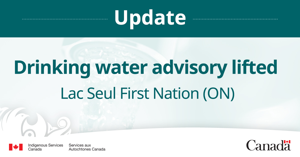 Lac Seul First Nation has worked hard to resolve issues affecting their public water system, restoring access to clean water for 64 homes. Chief and Council have lifted the short-term water advisory. ow.ly/tG8a50Rbny8