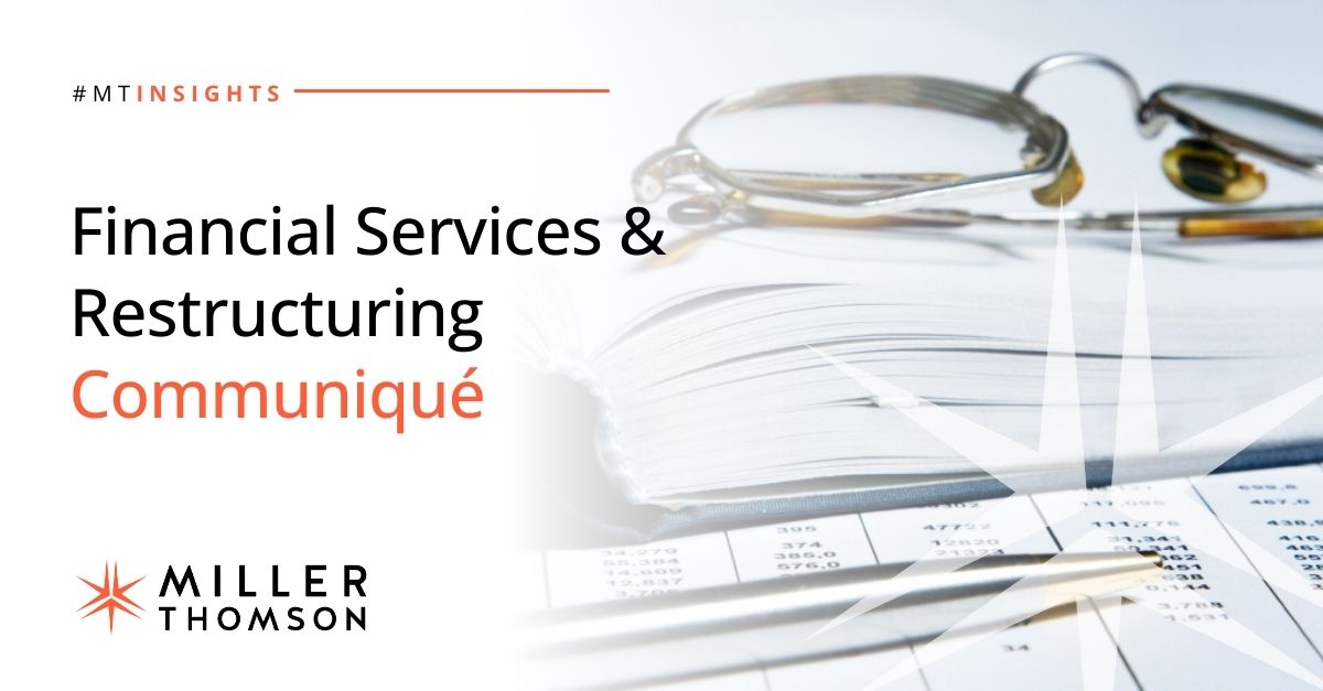 Ontario’s Government has introduced Bill 169, aimed at limiting registrations of security interests against certain residential equipment. Learn more about the Bill and the considerations for #consumers and #financers: ow.ly/lmEL50Rbqvi #MTInsights #MTFinancial