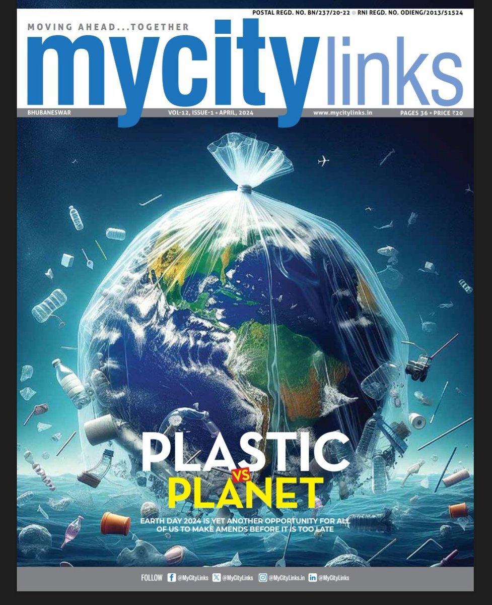 An immense gratitude to @MyCityLinks for showcasing @SATTVIC_SOUL's effort and highlighting the importance of minimizing plastic waste in your magazine.