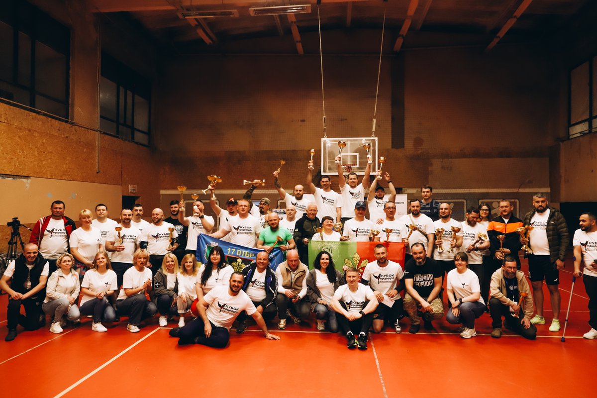 uvf_eng's tweet photo. Almost a hundred participants - veterans and military - from different regions of Ukraine took part in the "Sertsevir Cup" - an Ukrainian competition in adaptive sports, which took place in Chernihiv💪 https://t.co/556vqYhAmI