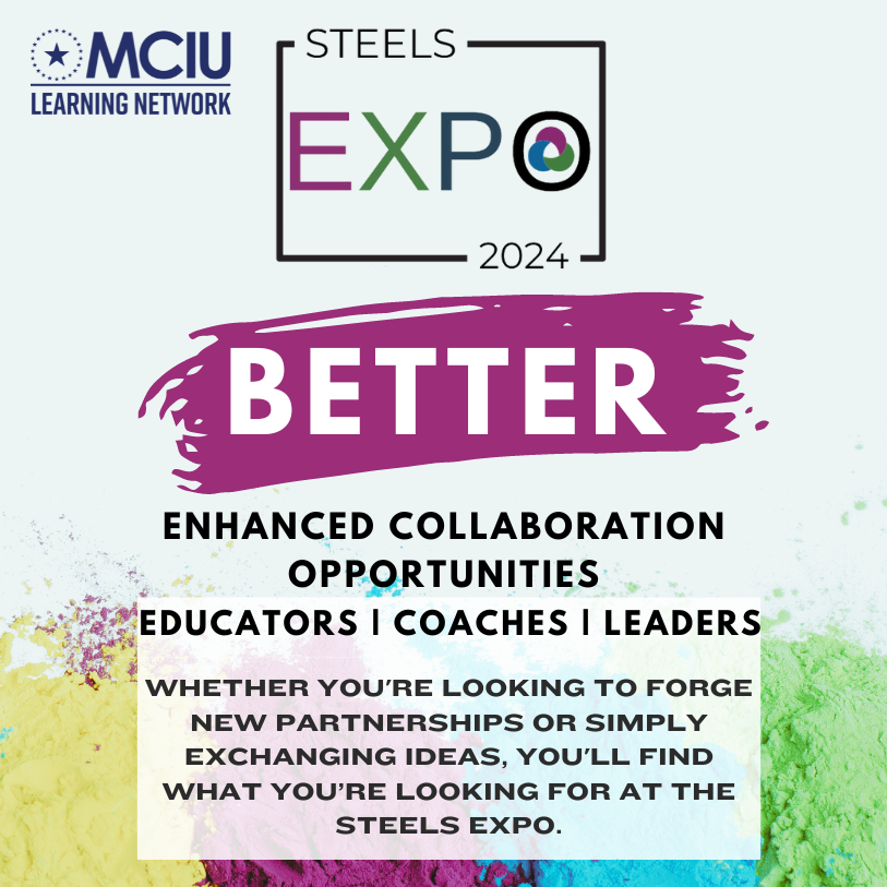 The MCIU is hosting our annual STEELS (Science, Technology & Engineering, Environmental Literacy and Sustainability) expo on April 23rd at Upper Merion High School. Visit learn.mciu.org/changed/expo to learn more or register today! #MCIUexpo #STEELS