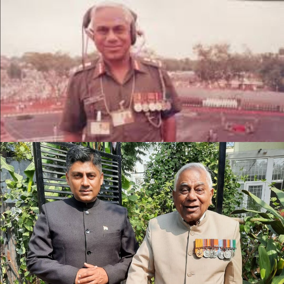 Deeply saddened by hearing the news of passing of Brig Chitranjan Sawant, father to our friend Gaurav Sawant. Brig Sawant was the voice of Republic Day commentary always described history, ethos, values and traditions of our Armed Forces in best possible manner. Tribute & Salute…