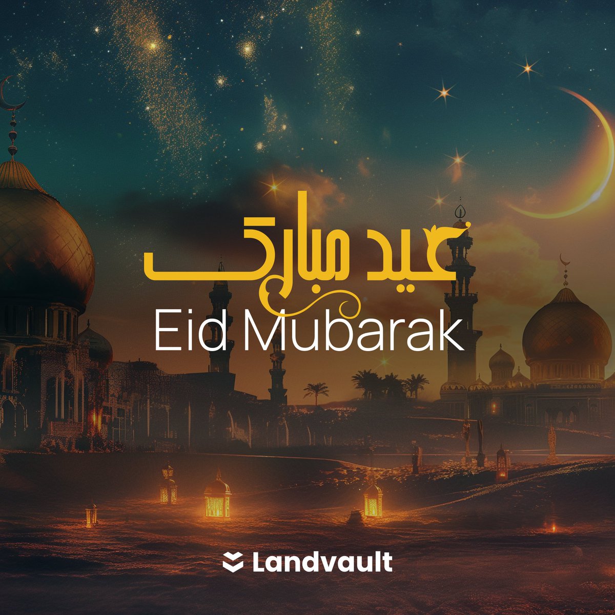 Eid Mubarak wishes to everyone celebrating around the world. 🌙💛 May this Eid be full of joy and blessings to you all!